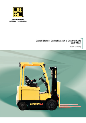 Frontstapler Elektro Hyster E3.0XN