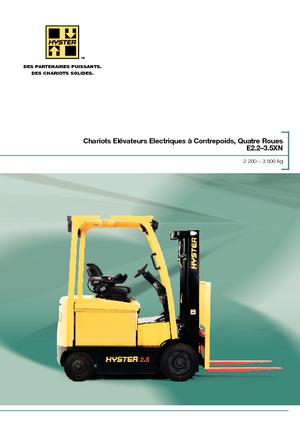 Frontstapler Elektro Hyster E3.0XN