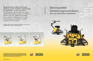 Rotationsglätter, handgeführt Wacker Neuson CT 36-400 E