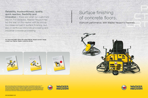 Rotationsglätter, handgeführt Wacker Neuson CT 36-400 E