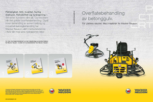 Rotationsglätter, handgeführt Wacker Neuson CT 36-400 E