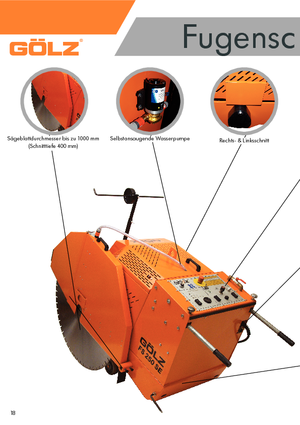 Fugenschneider Gölz FS 250 SE