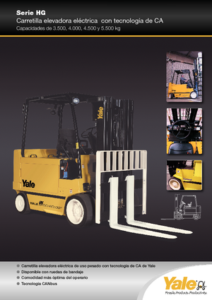 Frontstapler Elektro Yale ERC 45 HG