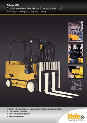 Frontstapler Elektro Yale ERC 45 HG