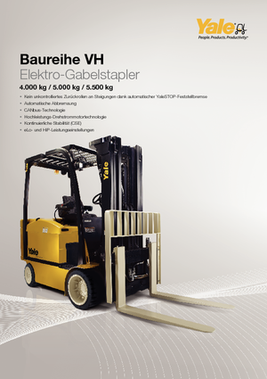 Frontstapler Elektro Yale ERC40VH