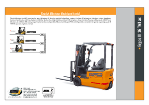 Frontstapler Elektro OMG Ergos III 16 TA 3