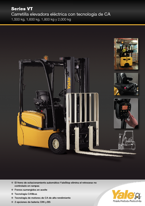 Frontstapler Elektro Yale ERP 18 VT