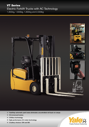 Frontstapler Elektro Yale ERP 18 VT