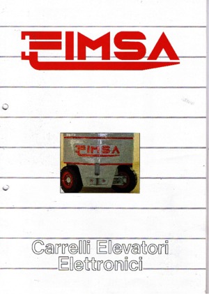 Frontstapler Elektro Fimsa ET 4012