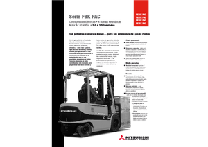 Frontstapler Elektro Mitsubishi FB 30 KPAC