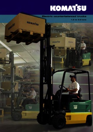 Frontstapler Elektro Komatsu FB 18 M 2 R