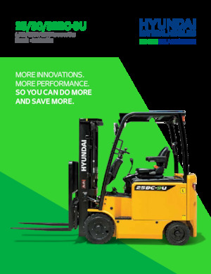 Frontstapler Elektro Hyundai 32BC-9U