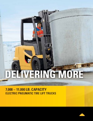 Frontstapler Elektro Caterpillar 2EP11000