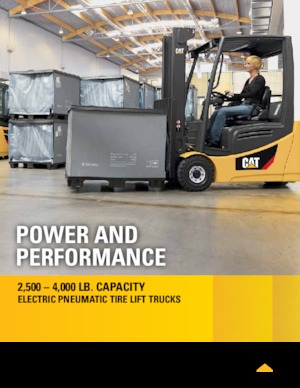 Frontstapler Elektro Caterpillar 2ETC3000