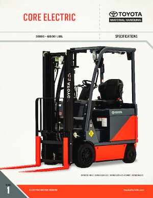 Frontstapler Elektro Toyota 8FBC18U