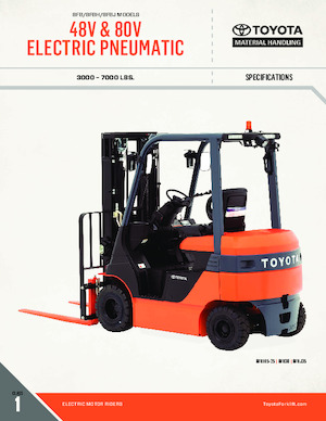 Frontstapler Elektro Toyota 8FBH25