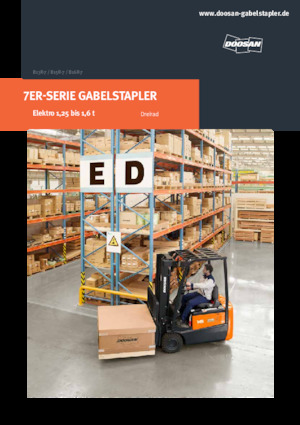 Frontstapler Elektro Doosan B13R-7 