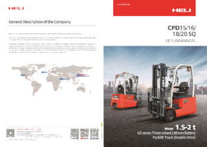 Frontstapler Elektro Heli CPD18SQ