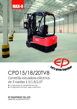 Frontstapler Elektro EP CPD18TV8