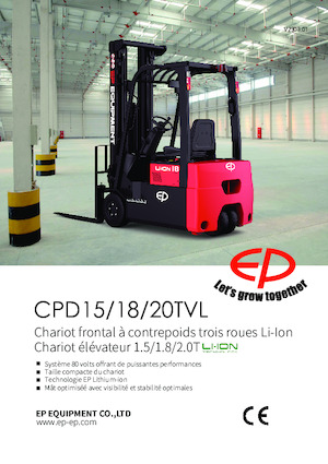 Frontstapler Elektro EP CPD20TVL