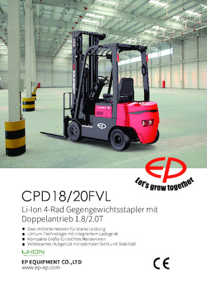 Frontstapler Elektro EP CPD18FVL