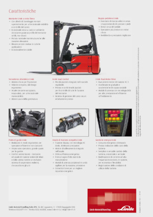 Frontstapler Elektro Linde E14 EVO 
