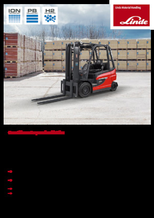 Frontstapler Elektro Linde E25L