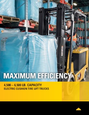 Frontstapler Elektro Caterpillar EC23N