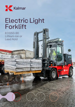 Frontstapler Elektro Kalmar ECG80-9 