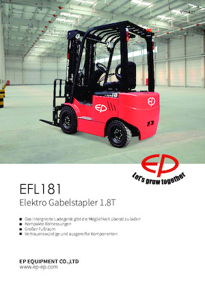 Frontstapler Elektro EP EFL181
