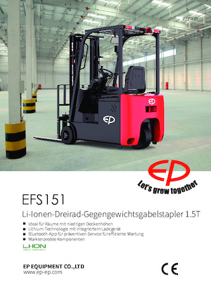 Frontstapler Elektro EP EFS151