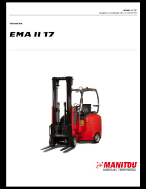 Frontstapler Elektro Manitou EMA II 17