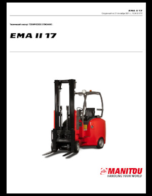 Frontstapler Elektro Manitou EMA II 17