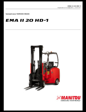 Frontstapler Elektro Manitou EMA II 20 HD-1
