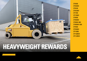 Frontstapler Elektro Caterpillar EP80N