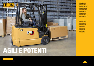 Frontstapler Elektro Caterpillar EP80N