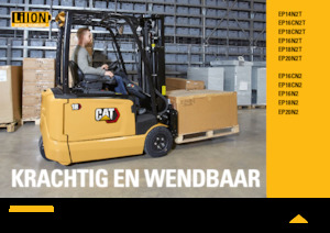 Frontstapler Elektro Caterpillar EP100N