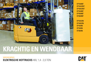 Frontstapler Elektro Caterpillar EP16AN
