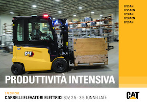 Frontstapler Elektro Caterpillar EP25ACN