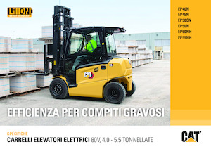 Frontstapler Elektro Caterpillar EP45N