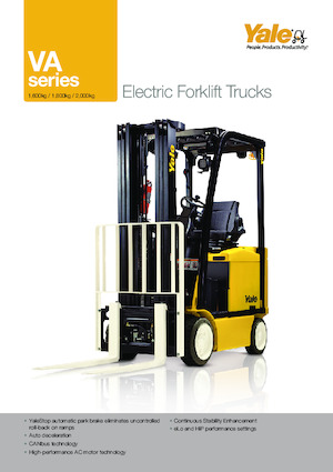 Frontstapler Elektro Yale ERC18VA