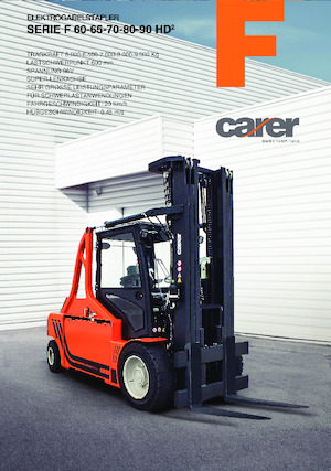 Frontstapler Elektro Carer F 80 HD²