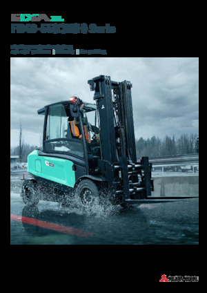 Frontstapler Elektro Mitsubishi FB40N  