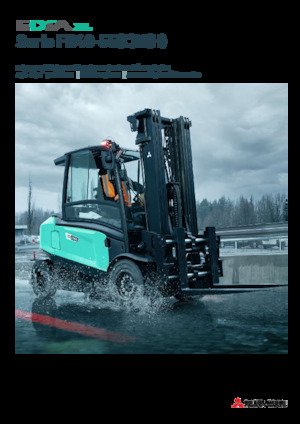 Frontstapler Elektro Mitsubishi FB40N  