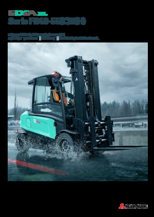 Frontstapler Elektro Mitsubishi FB40N  