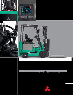Frontstapler Elektro Mitsubishi FBC18LN