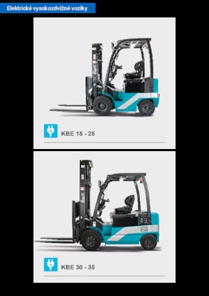 Frontstapler Elektro Baoli KBE 30