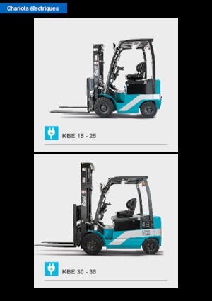 Frontstapler Elektro Baoli KBE 30