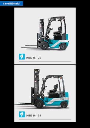 Frontstapler Elektro Baoli KBE 30