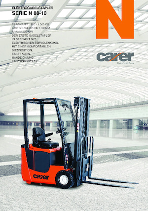 Frontstapler Elektro Carer N 08